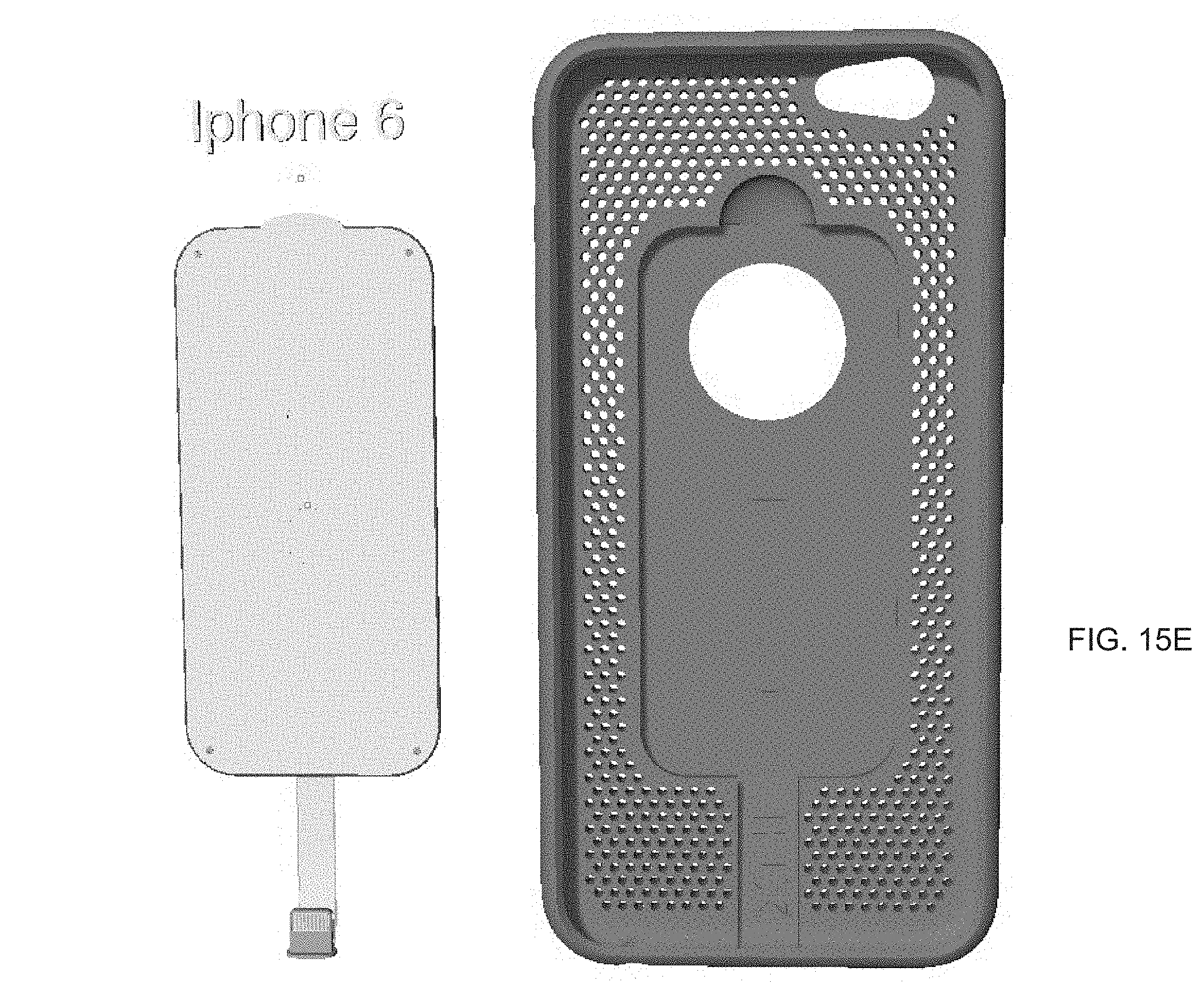 patent diagram showing the battery module