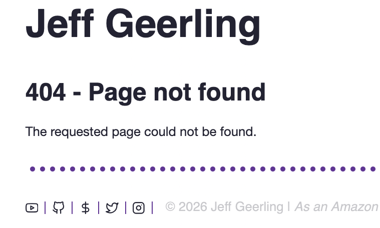 Error 404